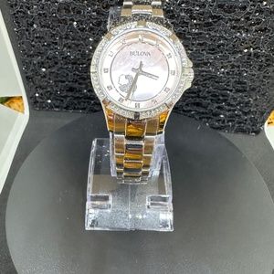 New Women's Bulova "Crystal Hearts" Watch